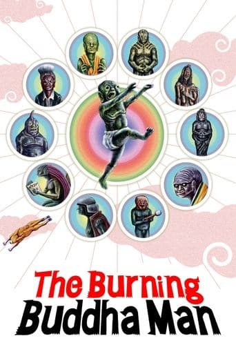 The Burning Buddha Man Image