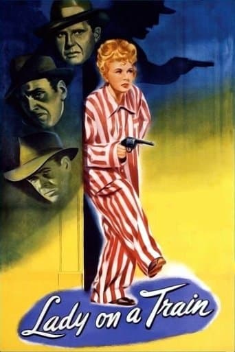 Lady on a Train Image