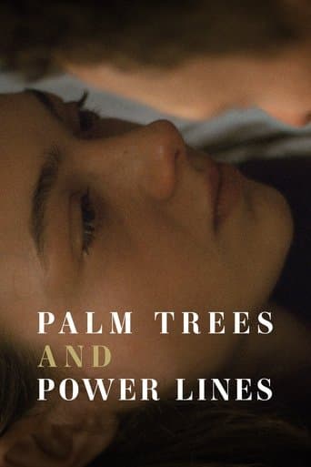 Palm Trees and Power Lines Image