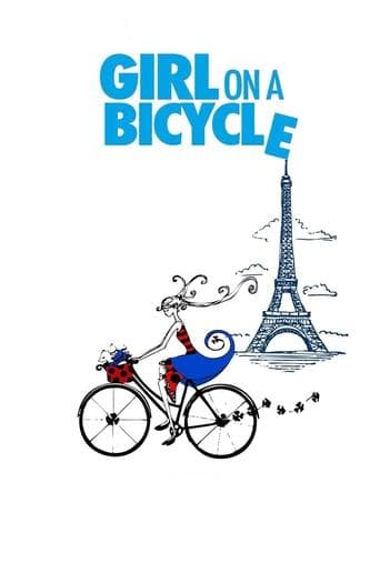 Girl on a Bicycle Image