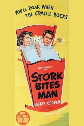 Stork Bites Man Image