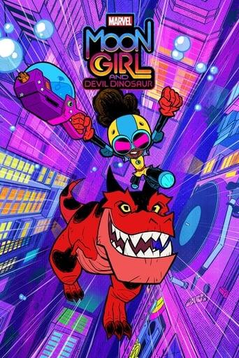 Marvel's Moon Girl and Devil Dinosaur Image